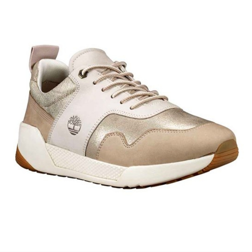 Timberland Kiri Up Sneakers *Brand New* w/ Box Taupe/nubuck/gold colorway Sz 10